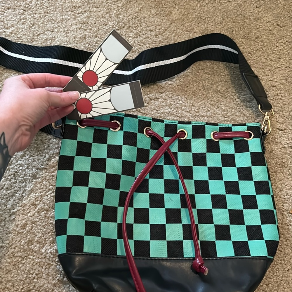 Demon slayer Tanjiro bucket purse